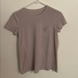 Lululemon light pink t shirt